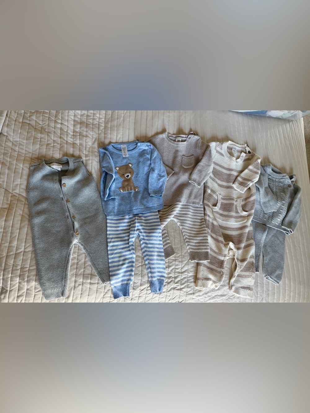 Baby boy 6 month Bundle. Just One You, Little Plant, and Carter’s